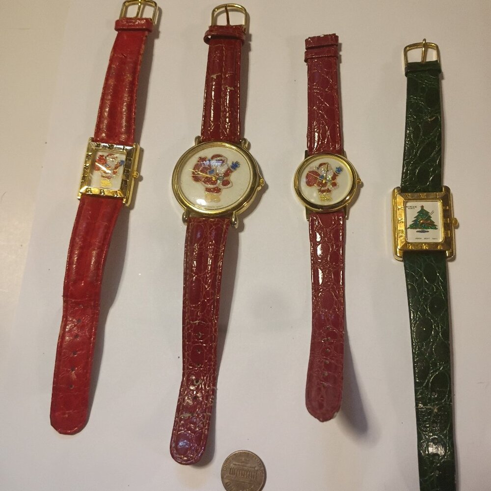 Four Christmas Watches